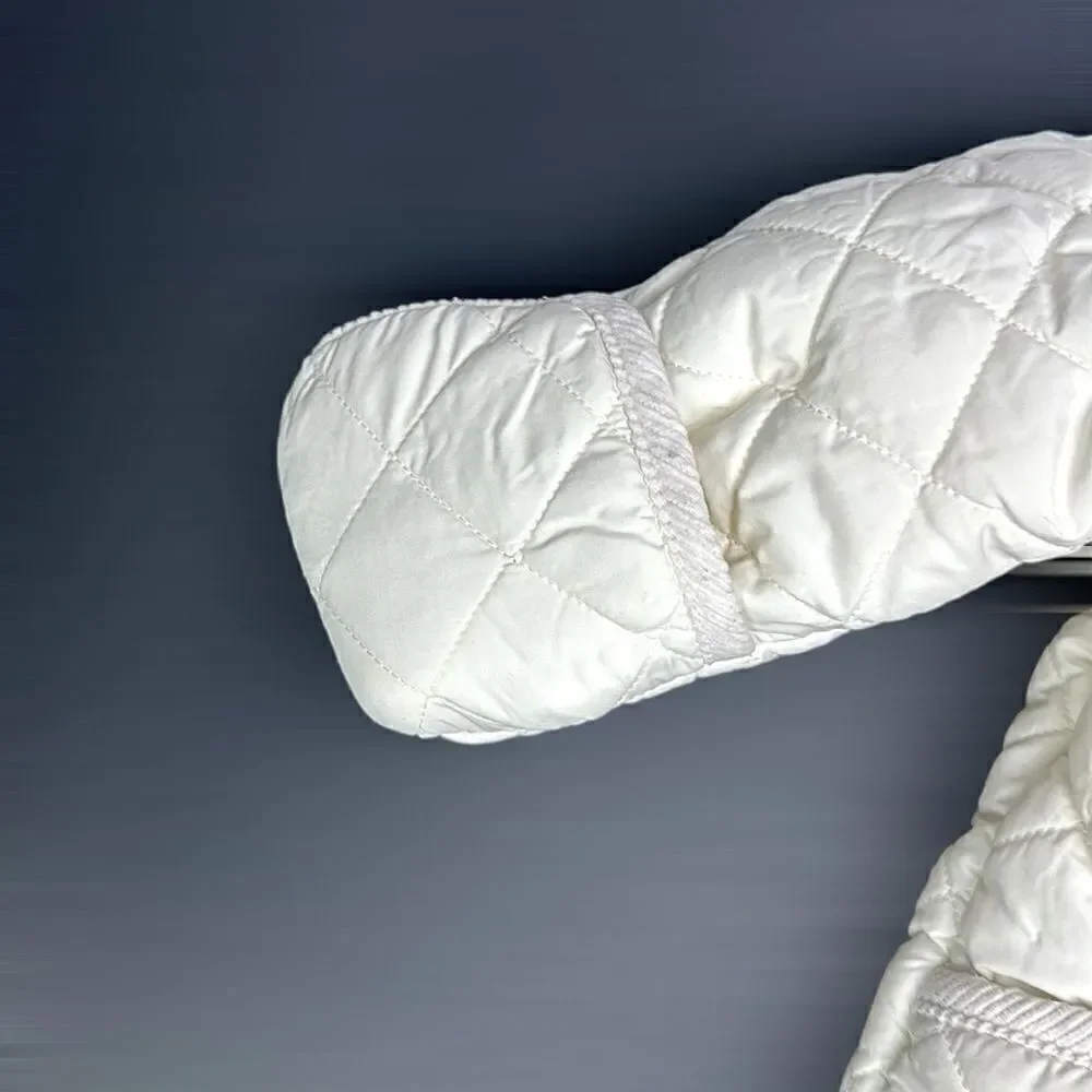 Ralph Lauren Quilted White Baby Snowsuit Puffer Jumper One-peace Size 6M